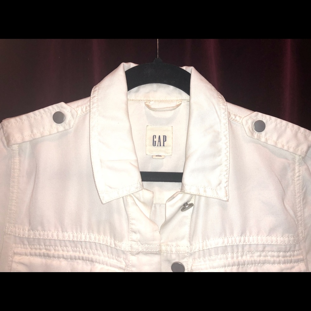 Gap nautical style jacket petite xsmall like new - Picture 4 of 10